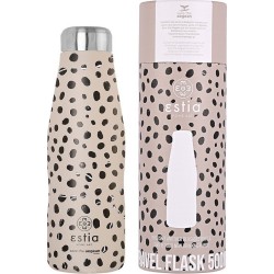 Estia Θερμός Travel Flask Save The Aegean 500Ml Leopard Taupe 01-16630 5207158016630