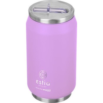 Estia Θέρμος Travel CUP Save THE Aegean 300ml Lavender Purple 01-16715 5207158016715