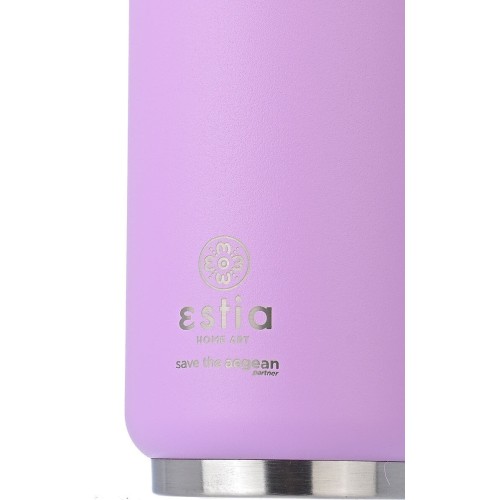 Estia Θέρμος Travel CUP Save THE Aegean 300ml Lavender Purple 01-16715 5207158016715