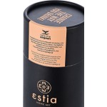 Estia Θερμός Travel Flask Save The Aegean 500Ml Matte Black 01-7799 5207158007799