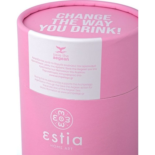 Estia Coffee Mug Save The Aegean 350Ml Blossom Rose 01-12472 5207158012472