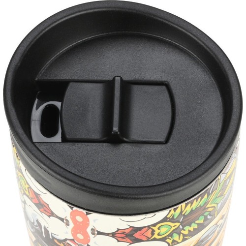 Estia Thermos Travel Mug Save the Aegean 350ml Graffiti Rhythm 01-25670 5207158025670
