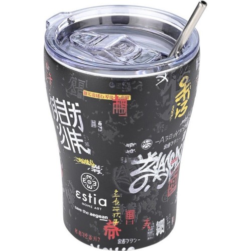 Estia Θερμός Coffee Mug Save The Aegean 350Ml Tokyo Underground 01-22907 5207158022907