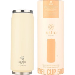 Estia Θερμός Travel Cup Save The Aegean 500Ml Lily White 01-22761 5207158022761