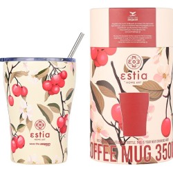Estia Thermos Coffee Mug Save the Aegean 350ml Sakura Whisper 01-22990 5207158022990