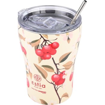 Estia Thermos Coffee Mug Save the Aegean 350ml Sakura Whisper 01-22990 5207158022990