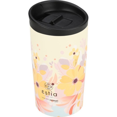 Estia Thermos Travel Mug Save the Aegean 350ml Spring Sonata 01-25649 5207158025649