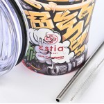 Estia Thermos Coffee Mug Save the Aegean 350ml Graffiti Rhythm 01-22914 5207158022914