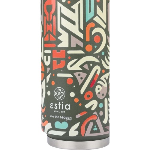 Estia θερμός Travel Cup Save the Aegean 500ml GeoVivid 01-22679 5207158022679