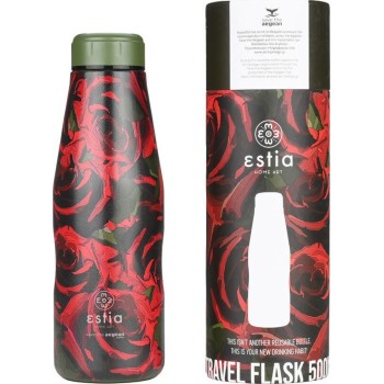 Estia Θερμος Travel Flask Save the Aegean 500ml Twilight Rose 01-22136 5207158022136