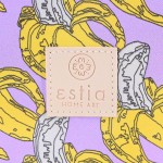 Estia Save the Aegean Insulated Food Bag 7lt Banana Swirl 01-22563 5207158022563