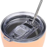 Estia Θερμός Coffee Mug Save The Aegean 350Ml Peach Fuzz 01-23416 5207158023416