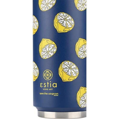 Estia Thermos Travel CUP Save THE Aegean 500ml Citrus Infusion 01-22693 5207158022693