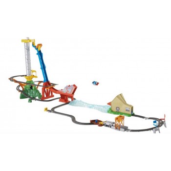 Mattel Thomas Trackmaster Thomas Sky High Bridge Jump Set DFM54 887961175356