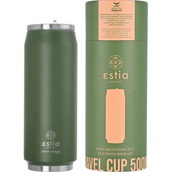 Estia Θερμος Travel CUP Save THE Aegean 500ml Forest Spirit 01-13806 5207158013806