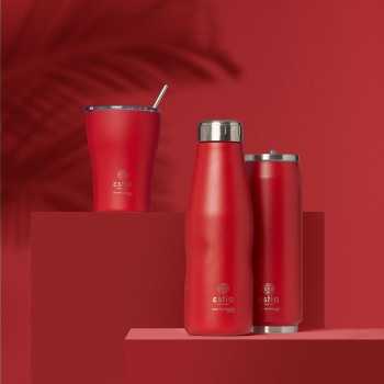 Estia Θερμός Travel Cup Save The Aegean 500Ml Sangria Red 01-9854 5207158009854