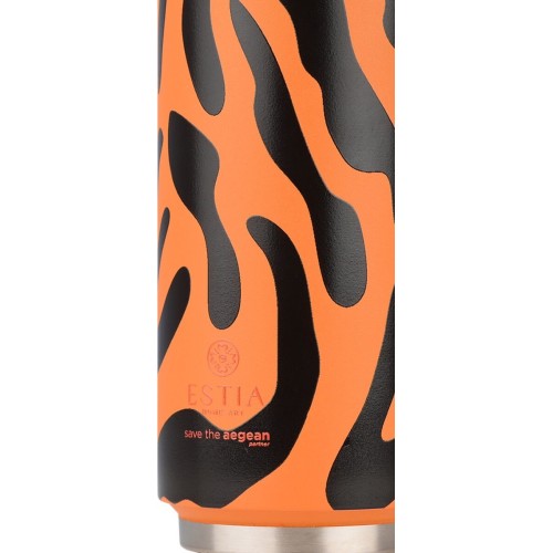 Estia Thermos Travel Cup Save the Aegean 500ml Wild Claw 01-31336 5207158031336