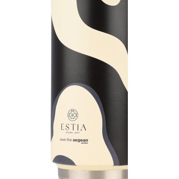 Estia Thermos Travel Cup Save the Aegean 500ml Bold Drift 01-31305 5207158031305