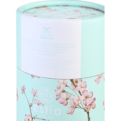 Estia θερμός Travel Mug Save the Aegean 350ml Blossom green 01-20446 5207158020446