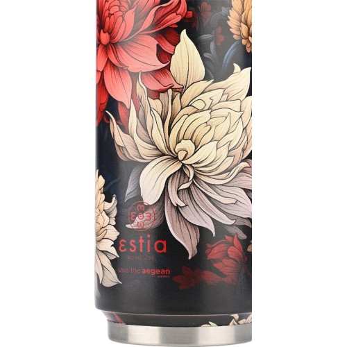 Estia θερμός Travel Cup Save the Aegean 500ml Midnight Blossom 01-22686 5207158022686
