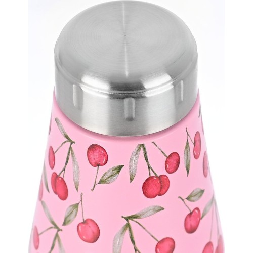 Estia Θερμος Travel Flask Save the Aegean 500ml Cherry rose 01-16647 5207158016647