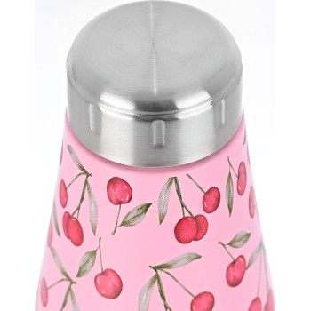 Estia Θερμος Travel Flask Save the Aegean 500ml Cherry rose 01-16647 5207158016647
