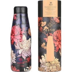 Estia Θερμος Travel Flask Save the Aegean 500ml Midnight Blossom 01-22099 5207158022099