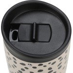 Estia Thermos Travel Mug Save the Aegean 350ml Leopard Taupe 01-25663 5207158025663