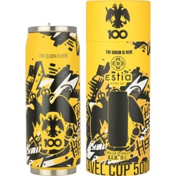 Estia Θερμός Travel Cup Aek BC Edition THE Queen IS Here 500ml 00-27148 5207158027148