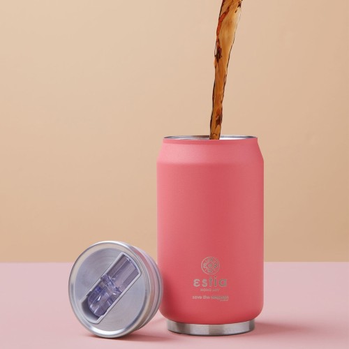 Estia Θέρμος Travel CUP Save THE Aegean 300ml Fusion Coral 01-16692 5207158016692