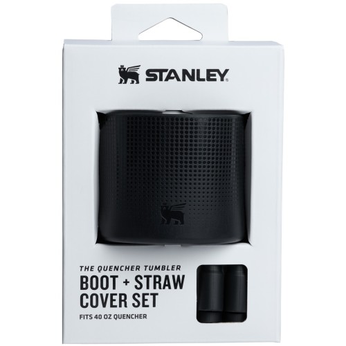 Stanley 1913 Quencher Boot And Straw Cover Set | 1.18L 40Oz Black 12477-068 1210001905993