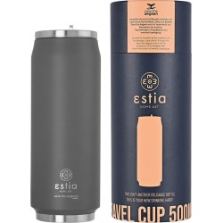 Estia Θερμός Travel Cup Save The Aegean 500Ml Fjord Grey 01-9441 5207158009441
