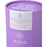 Estia Θερμος Coffee Mug Save The Aegean 350Ml Lavender Purple 01-12090 5207158012090