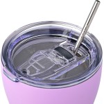 Estia Θερμος Coffee Mug Save The Aegean 350Ml Lavender Purple 01-12090 5207158012090