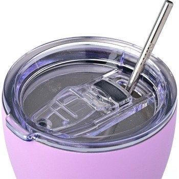 Estia Θερμος Coffee Mug Save The Aegean 350Ml Lavender Purple 01-12090 5207158012090
