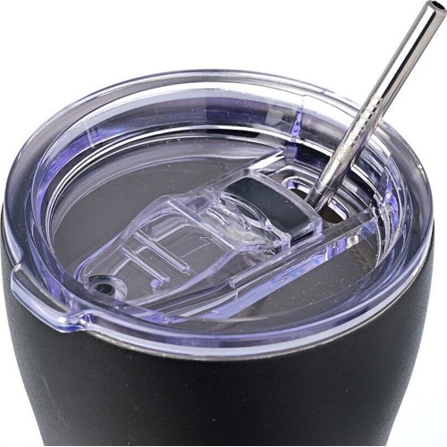 Estia Θερμός Coffee Mug Save The Aegean 350Ml Midnight Black 01-12083 5207158012083