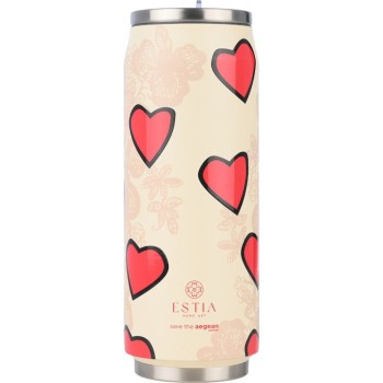 Estia Thermos Travel Cup Save the Aegean 500ml Tender Lace 01-31329 5207158031329