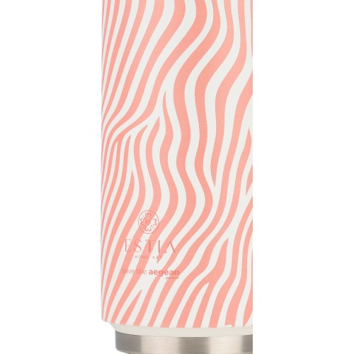 Estia Thermos Travel Cup Save the Aegean 500ml Soft Ripple 01-31244 5207158031244