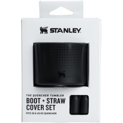 Stanley 1913 Quencher Boot And Straw Cover Set | 0.89L And 0.59L 20Oz/30Oz Black 12478-068 1210001906051