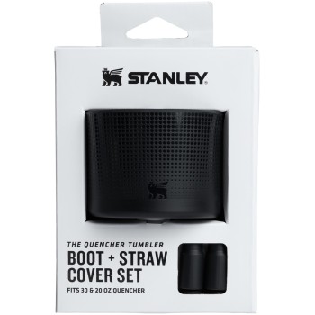 Stanley 1913 The quencher boot + straw topper 20oz/30oz black αξεσουαρ 12478-068 1210001906051