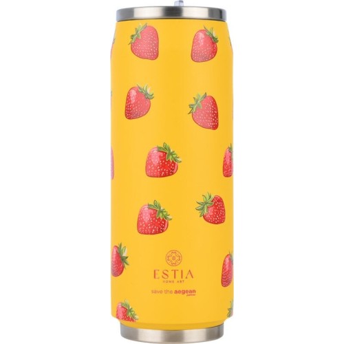 Estia θερμός Travel Cup Save the Aegean 500ml Berry Bright 01-31190 5207158031190