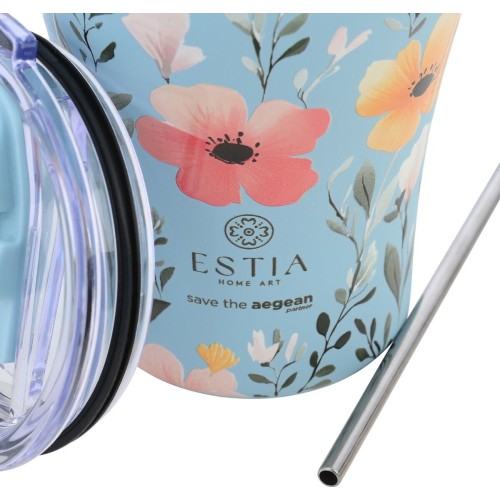 Estia Θερμός Coffee Mug Save The Aegean 350Ml Sky Garden 01-31695 5207158031695