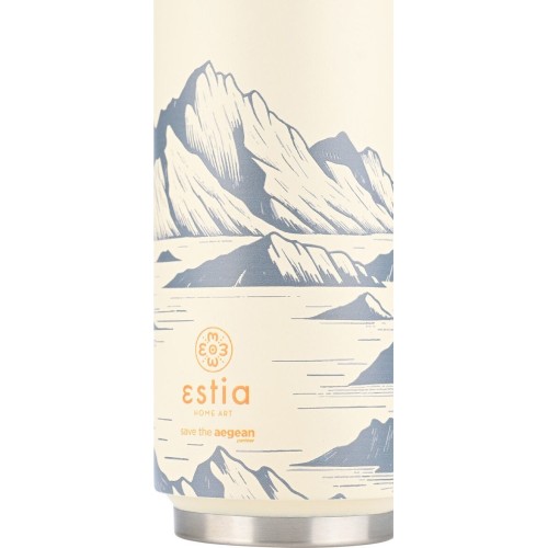 Estia Thermos Travel Cup Save the Aegean 500ml Alpine Essence 01-22754 5207158022754