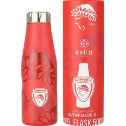Estia Μπουκάλι Θερμός Travel Flask Olympiacos BC Edition 500Ml 00-27179 5207158027179