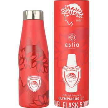 Estia Thermos Travel Flask Olympiacos BC Edition 500ml 00-27179 5207158027179