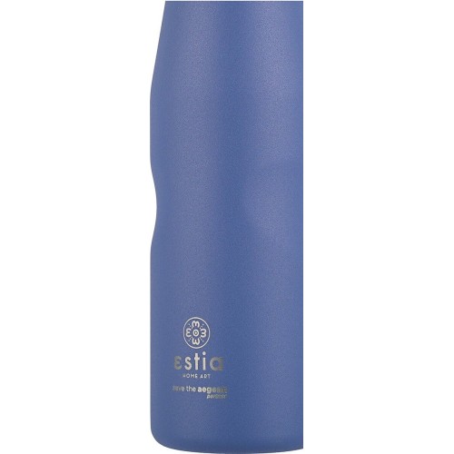 Estia Thermos Travel Flask Save the Aegean 750ml Denim Blue 01-16616 5207158016616
