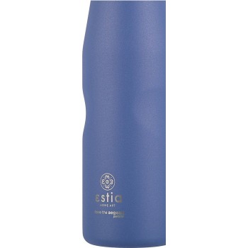 Estia Thermos Travel Flask Save the Aegean 750ml Denim Blue 01-16616 5207158016616