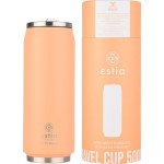 Estia Thermos Travel Cup Save the Aegean 500ml Peach Fuzz 01-23423 5207158023423