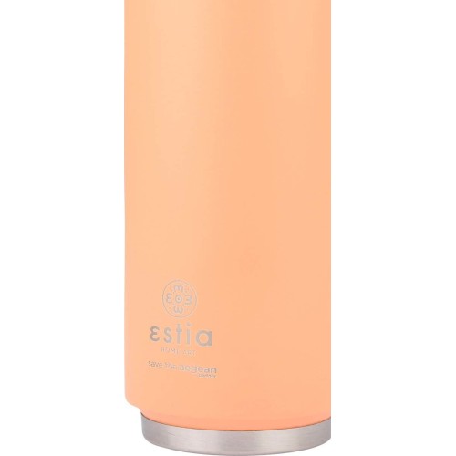 Estia Thermos Travel Cup Save the Aegean 500ml Peach Fuzz 01-23423 5207158023423