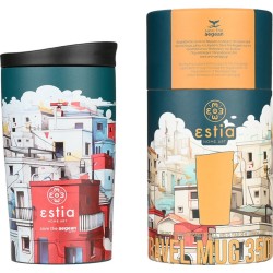 Estia Thermos Travel Mug Save the Aegean 350ml Urban Mythos 01-25601 5207158025601